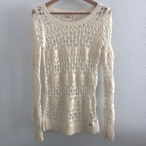 Ivory Hollister Sweater